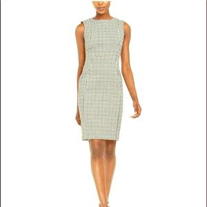 Calvin Klein Gingham Sheath Dress